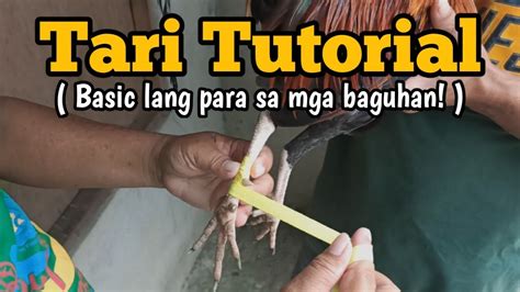 tari sa manok|Tari Tutorial.